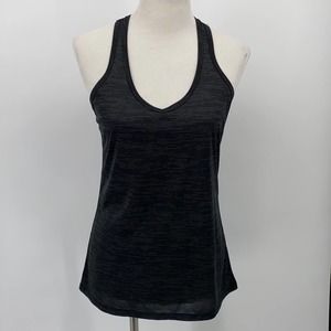 Champion Black & Gray Active Wear Top Size Medium